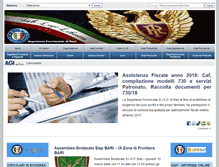 Tablet Screenshot of bari.siap-polizia.org